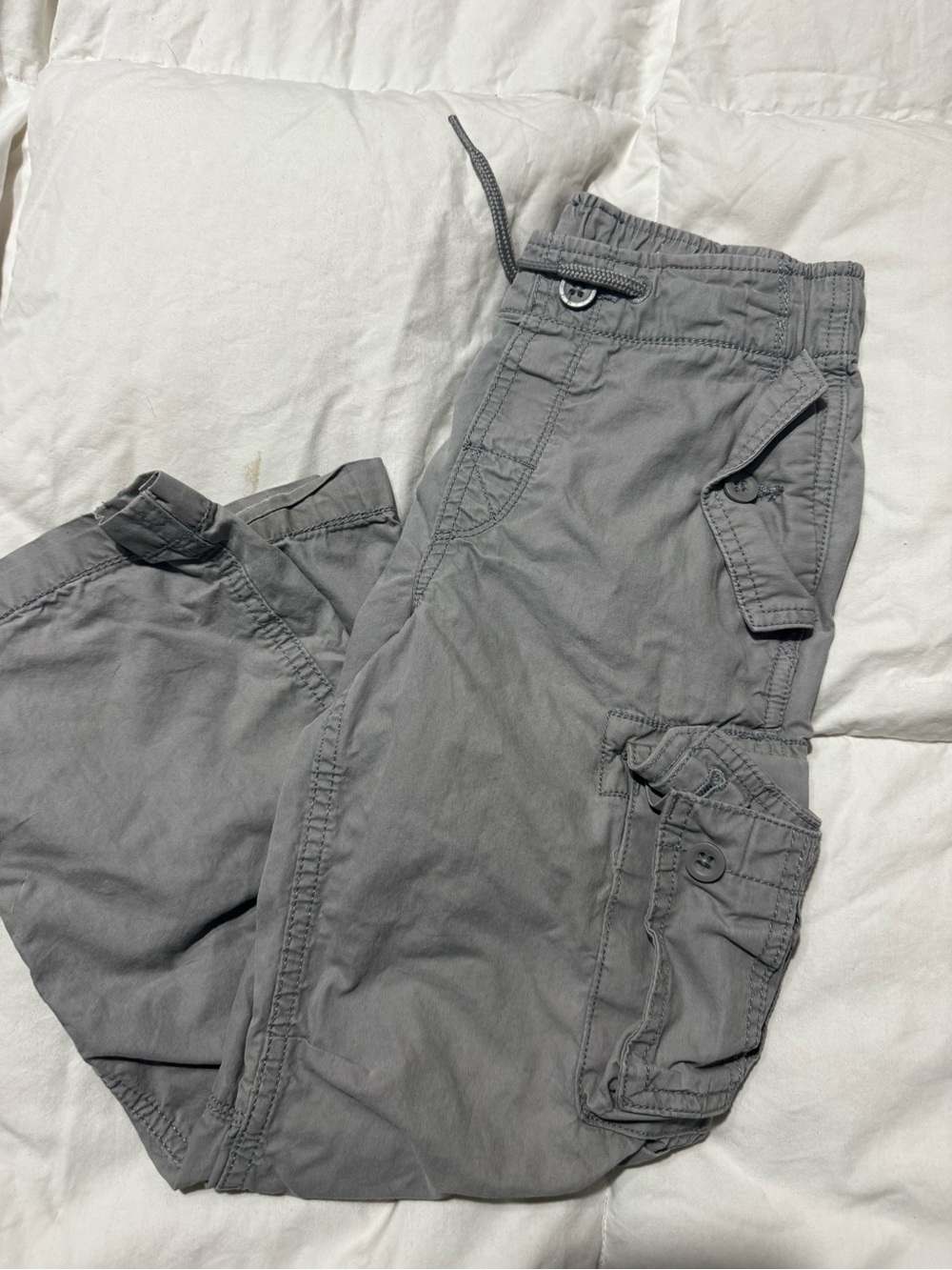 Gap Kids Gray Cargo Pants - Casual Everyday Utility